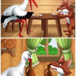 The Fox and The Stork Story