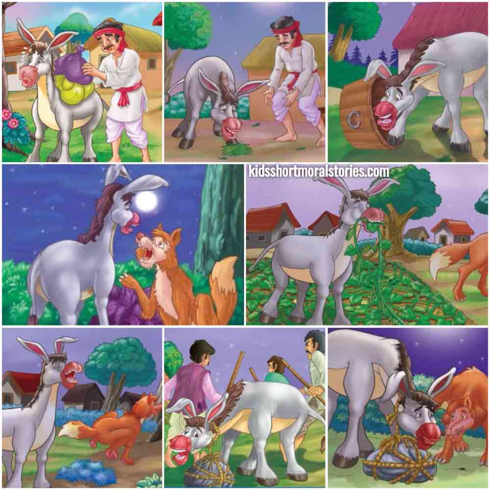 The Donkey's Song Panchatantra Story 