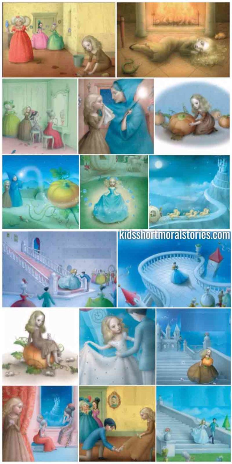 The story of Cinderella – Kids Short Moral Stories