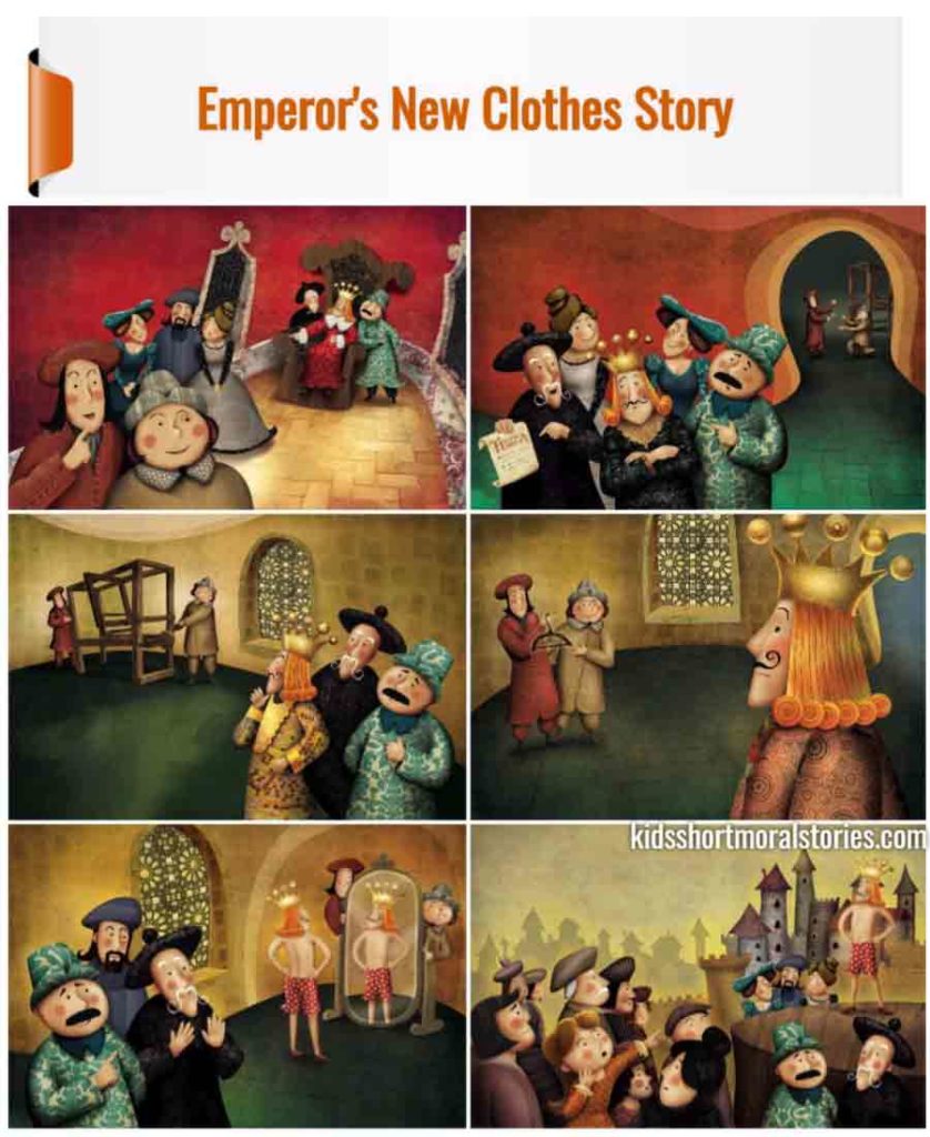 Emperor's New Clothes Short Story With Pictures
